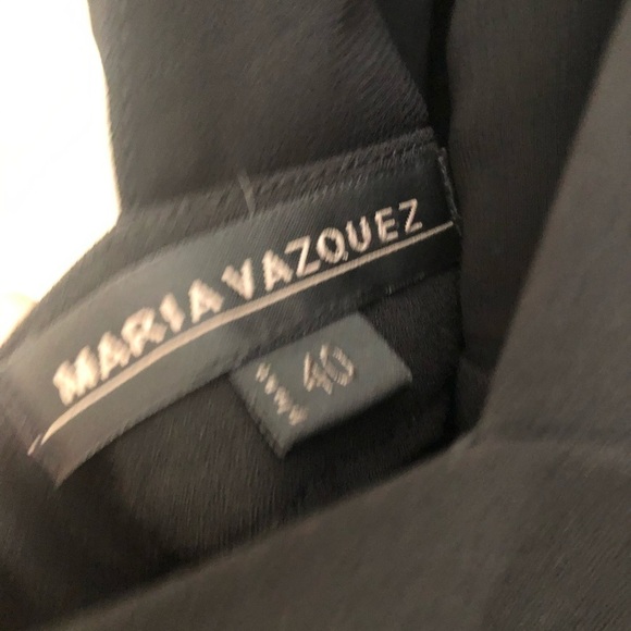 maria vazquez open back wide leg jumpsuit - Picture 5 of 5